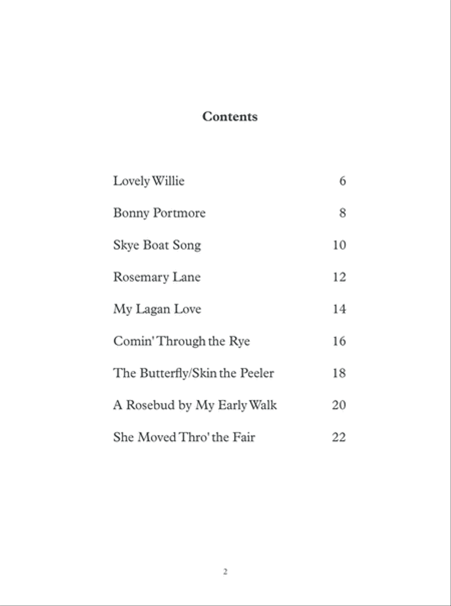 Leith Glass Pedal Harp scores gallery preview page 3