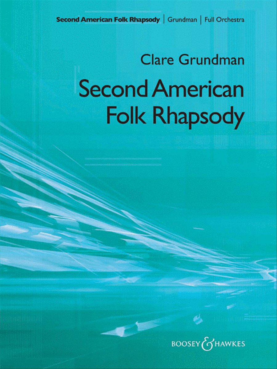 Second American Folk Rhapsody Full Orchestra scores gallery preview page 1