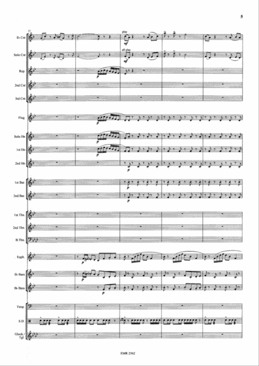The Bridge On The River Kwai Brass Band scores gallery preview page 6