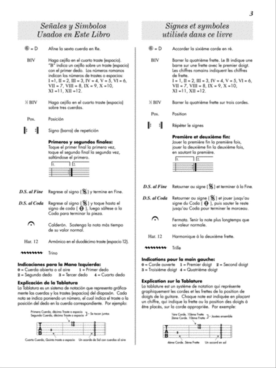 Nutcracker for Guitar In TAB Classical Guitar scores gallery preview page 4