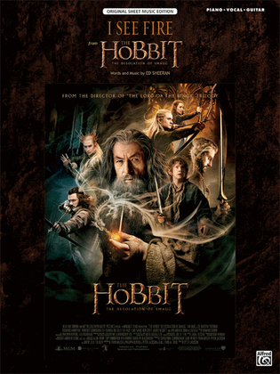 Book cover for I See Fire (from The Hobbit -- The Desolation of Smaug)