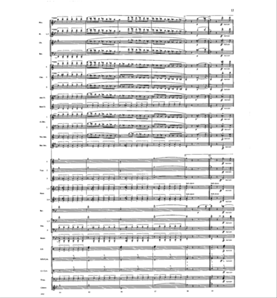 The Chimes of Liberty Concert Band scores gallery preview page 15