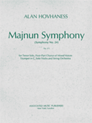 Book cover for Majnun Symphony (Symphony No. 24), Op. 273