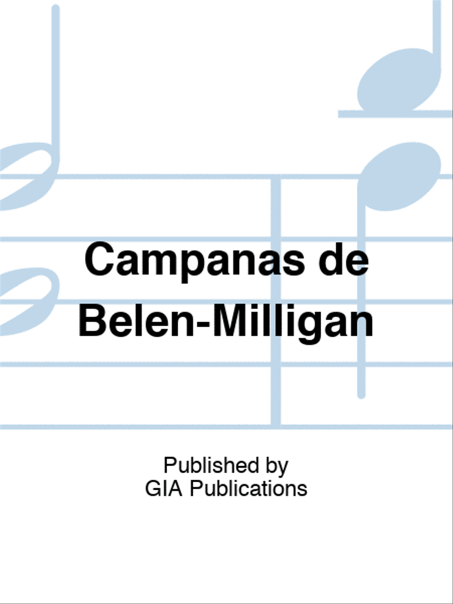Campanas de Belen-Milligan 4-Part scores gallery preview page 1