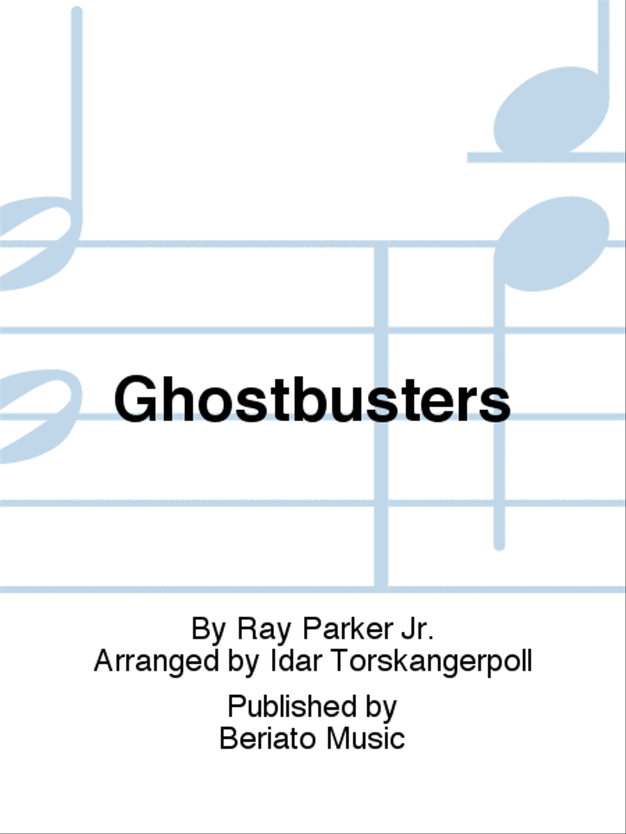 Ghostbusters Brass Band scores gallery preview page 1