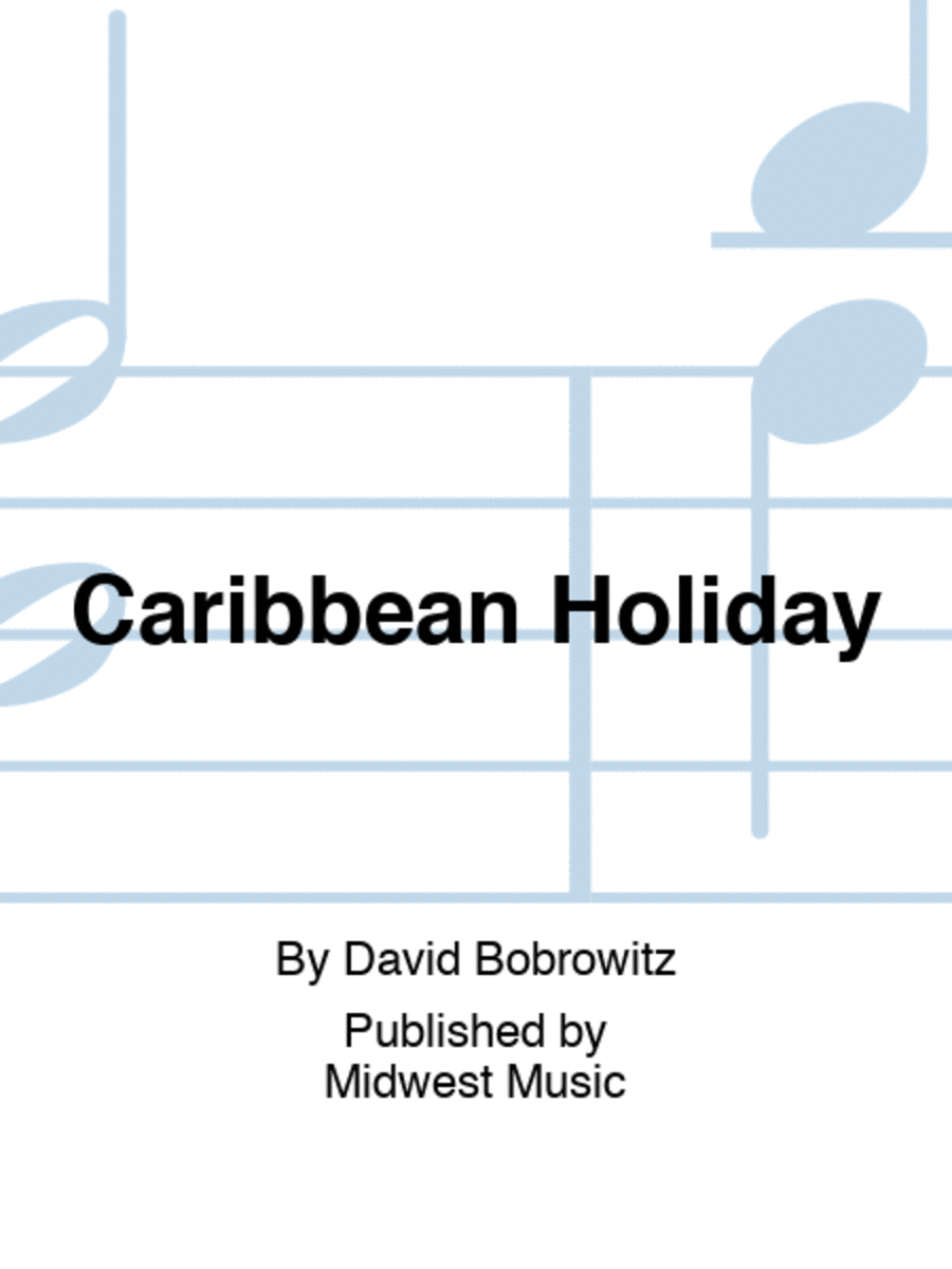 Caribbean Holiday Concert Band scores gallery preview page 1