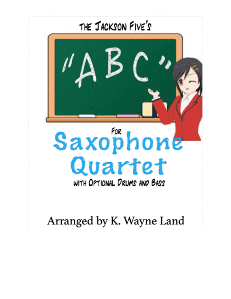 ABC Saxophone Quartet scores gallery preview page 1