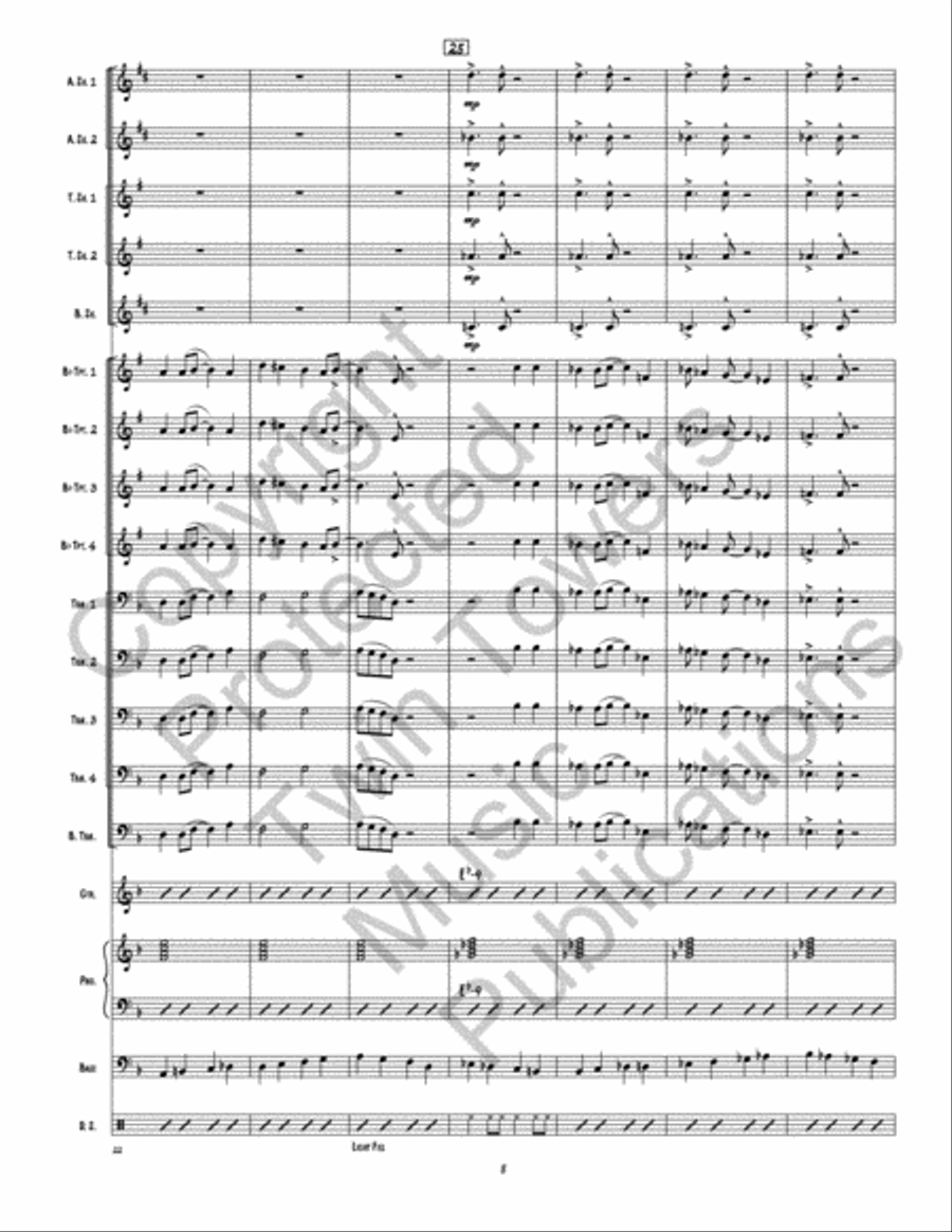 Impressionlike Impressionlike Jazz Ensemble scores gallery preview page 6