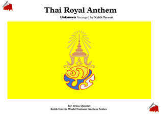Thai Royal Anthem for Brass Quintet & opt. Percussion