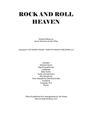 Book cover for Rock And Roll Heaven