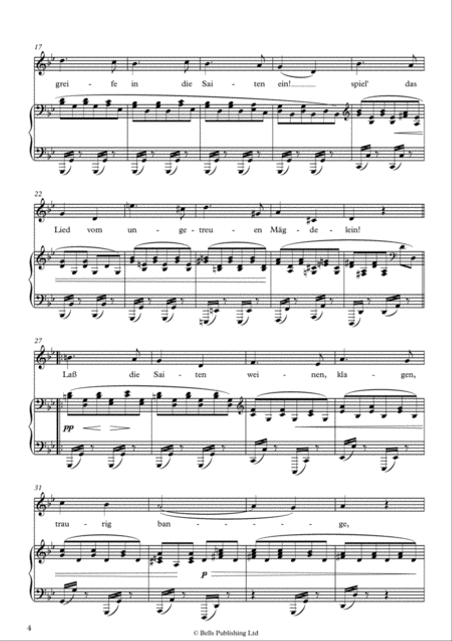 Acht Zigeunerlieder, Op. 103 Medium-High Voice scores gallery preview page 4