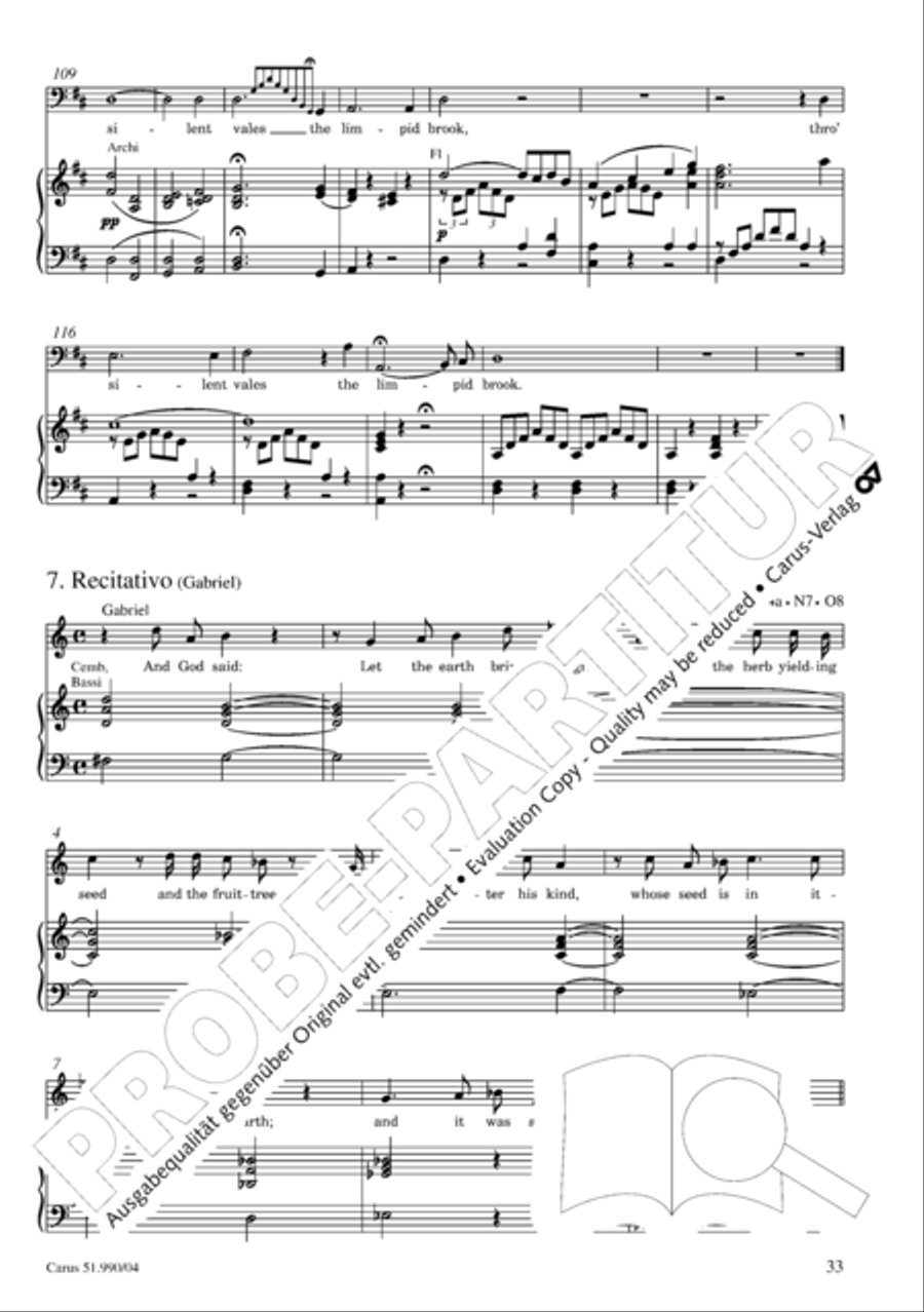 The Creation 4-Part scores gallery preview page 34