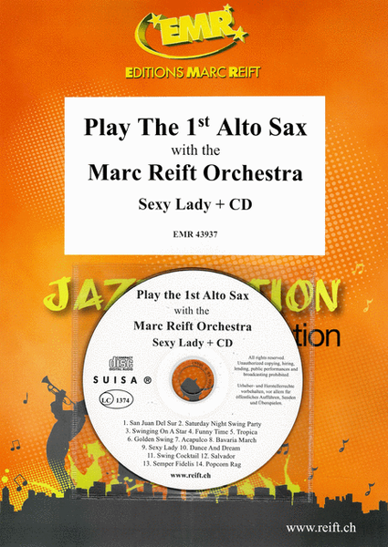 Play The 1st Alto Sax With The Marc Reift Orchestra image number null