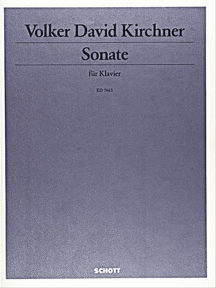 Piano Sonata (1985/86) Piano Solo scores gallery preview page 1