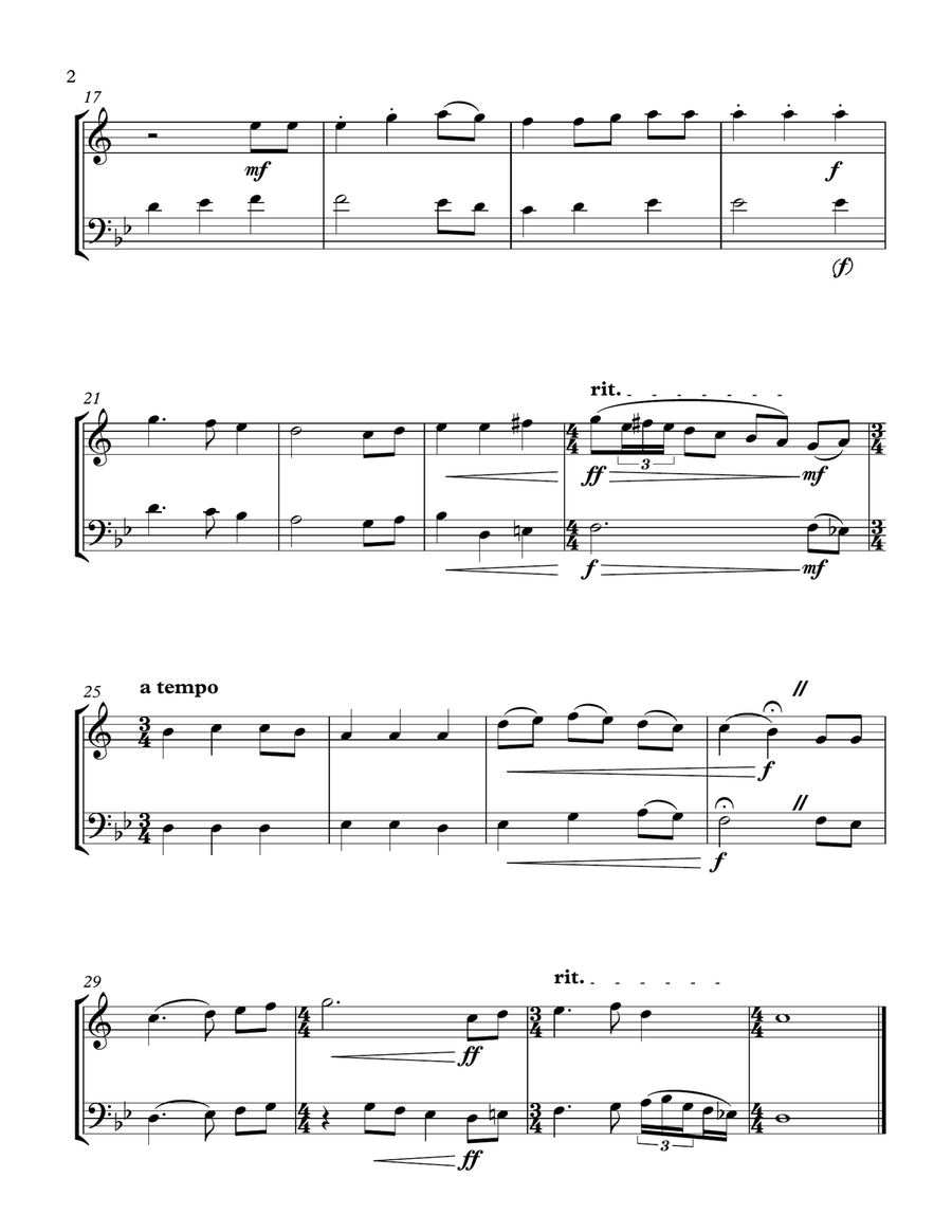 Star Spangled Banner (Trumpet & Trombone Duet)