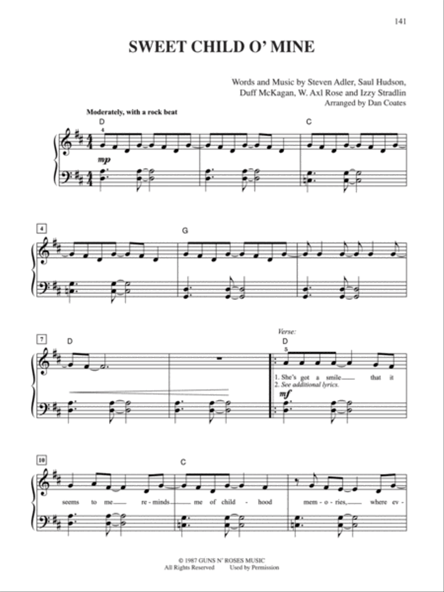 Rolling Stone Easy Piano Sheet Music Classics, Volume 1 Easy Piano scores gallery preview page 3