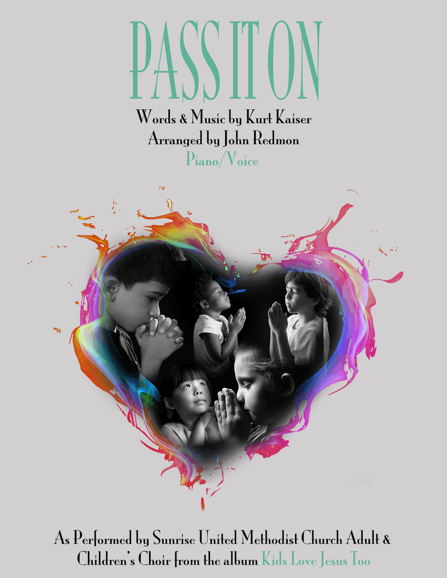 Pass It On Piano, Vocal scores gallery preview page 1
