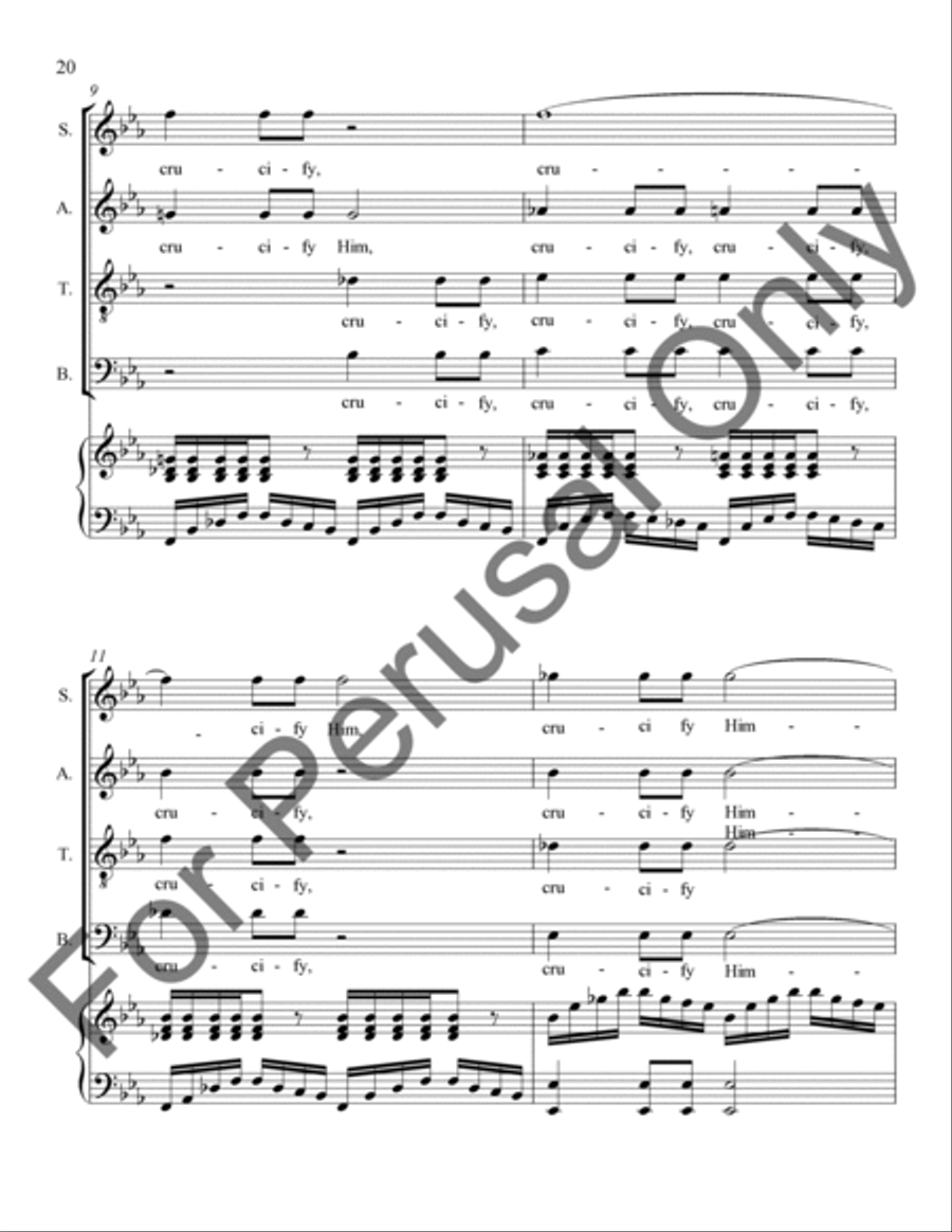 Christus Christus 4-Part scores gallery preview page 19