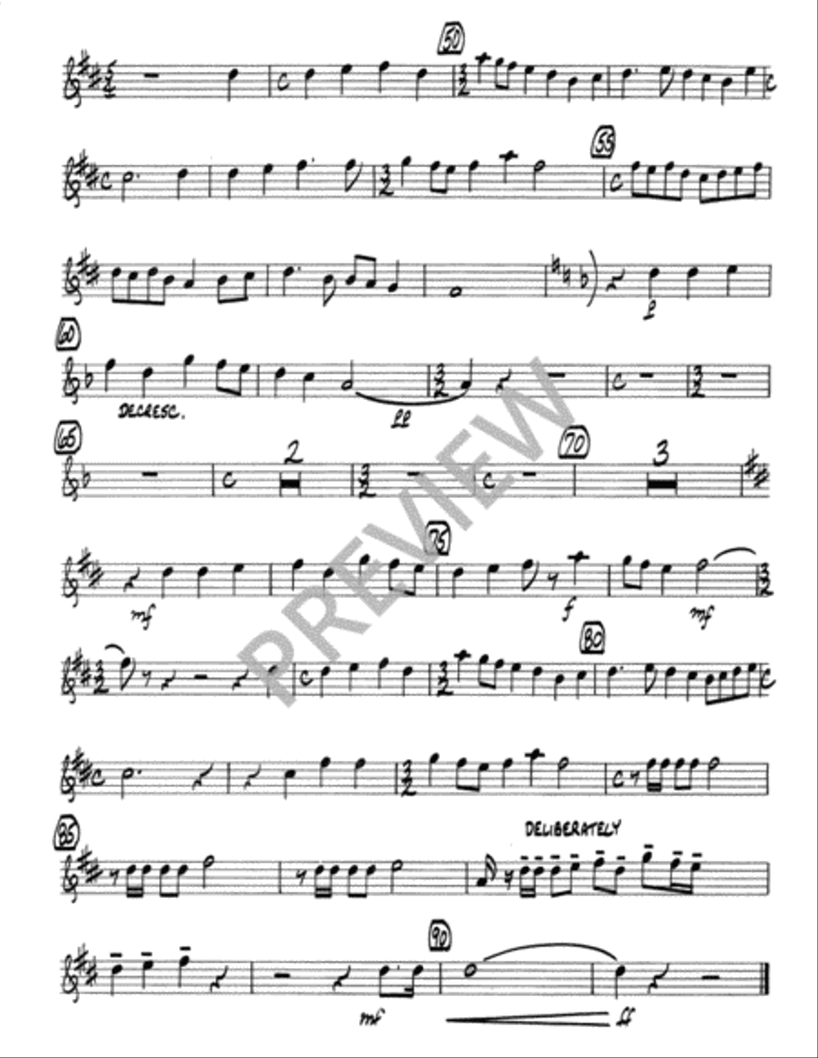 When, in Our Music, God Is Glorified - Instrument edition Trombone scores gallery preview page 3