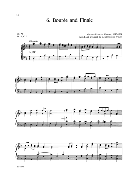 Baroque Music for Manuals, Vol. V