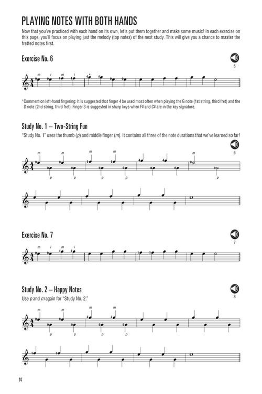 Classical Guitar for Kids Acoustic Guitar scores gallery preview page 9