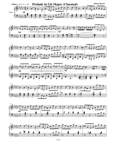 Prelude No. 13 in Gb Major from 24 Preludes image number null