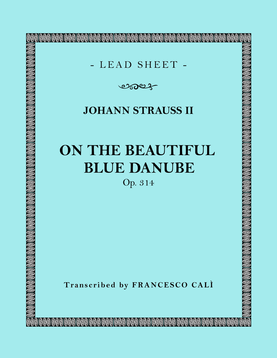 On the Beautiful Blue Danube Piano scores gallery preview page 1