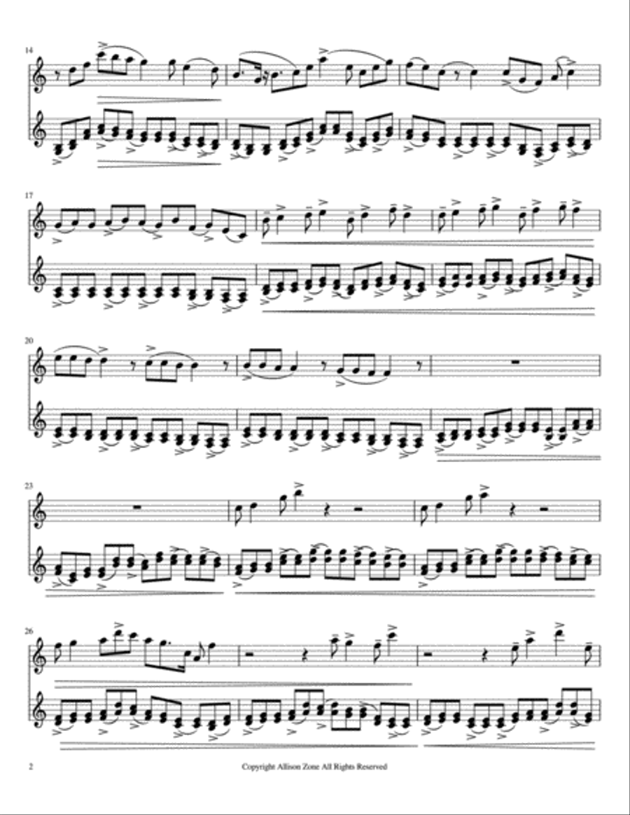 Dreams Dreams Vibraphone scores gallery preview page 2