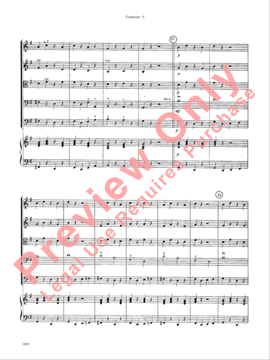 Classics from Merle Isaac String Orchestra scores gallery preview page 6