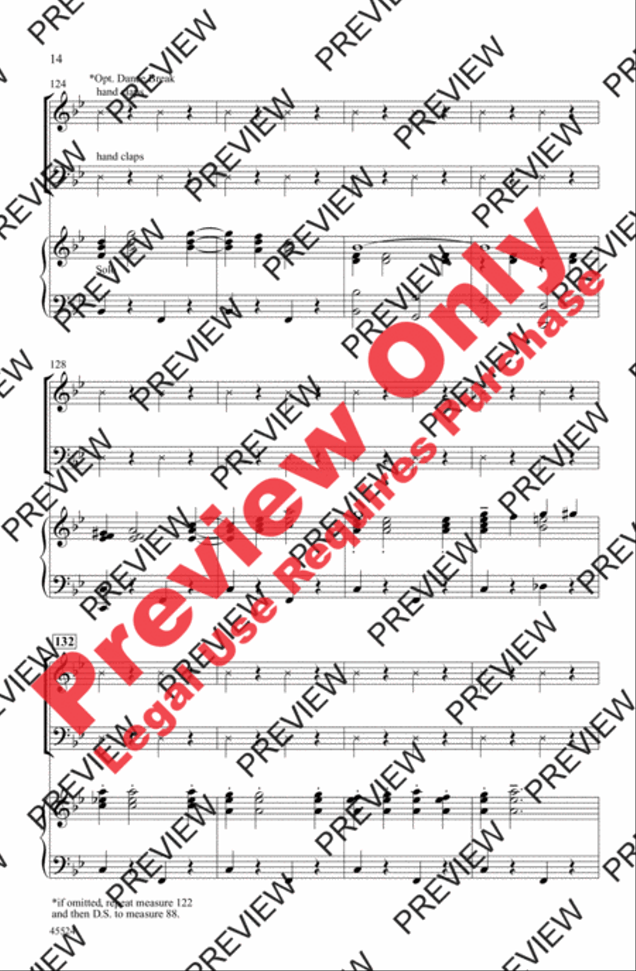 A Tribute to Judy Garland 3-Part scores gallery preview page 14