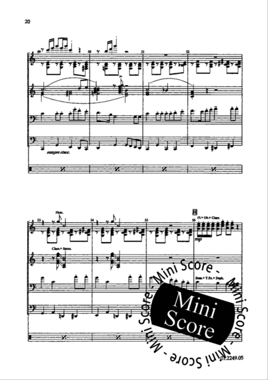 The Yellow Rolls Royce The Yellow Rolls Royce Concert Band scores gallery preview page 26