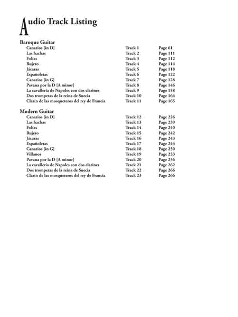 The Complete Works of Gaspar Sanz – Volumes 1 & 2 Acoustic Guitar scores gallery preview page 8