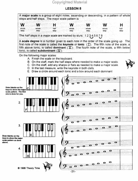 Theory Time Grade 5 Workbook by Heather Rathnau Piano Method - Sheet Music