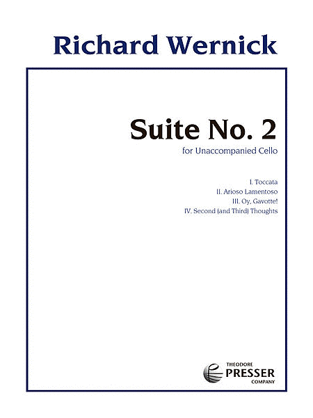 Suite No. 2 for Unaccompanied Cello