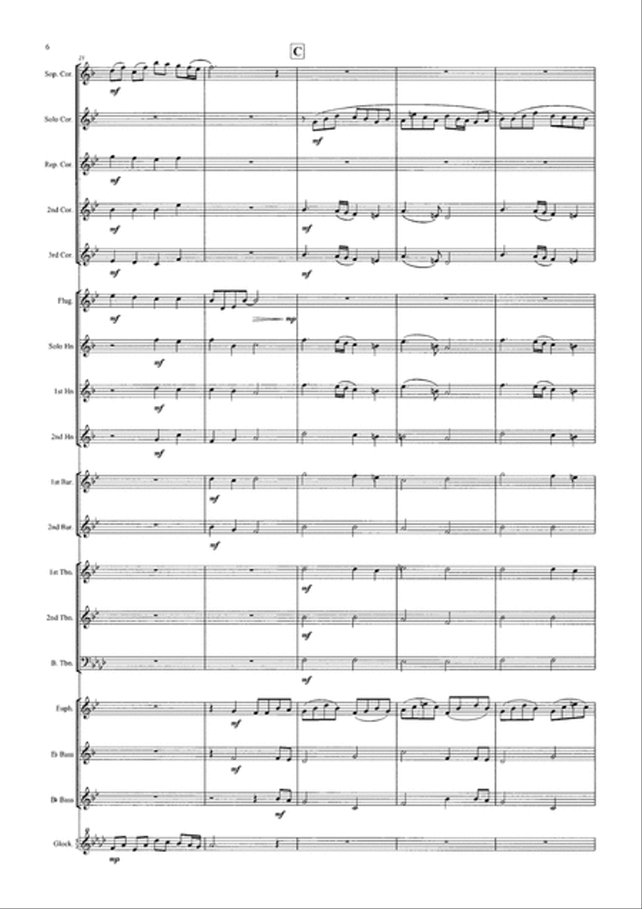 Bells of Peover Bells of Peover Concert Band scores gallery preview page 3