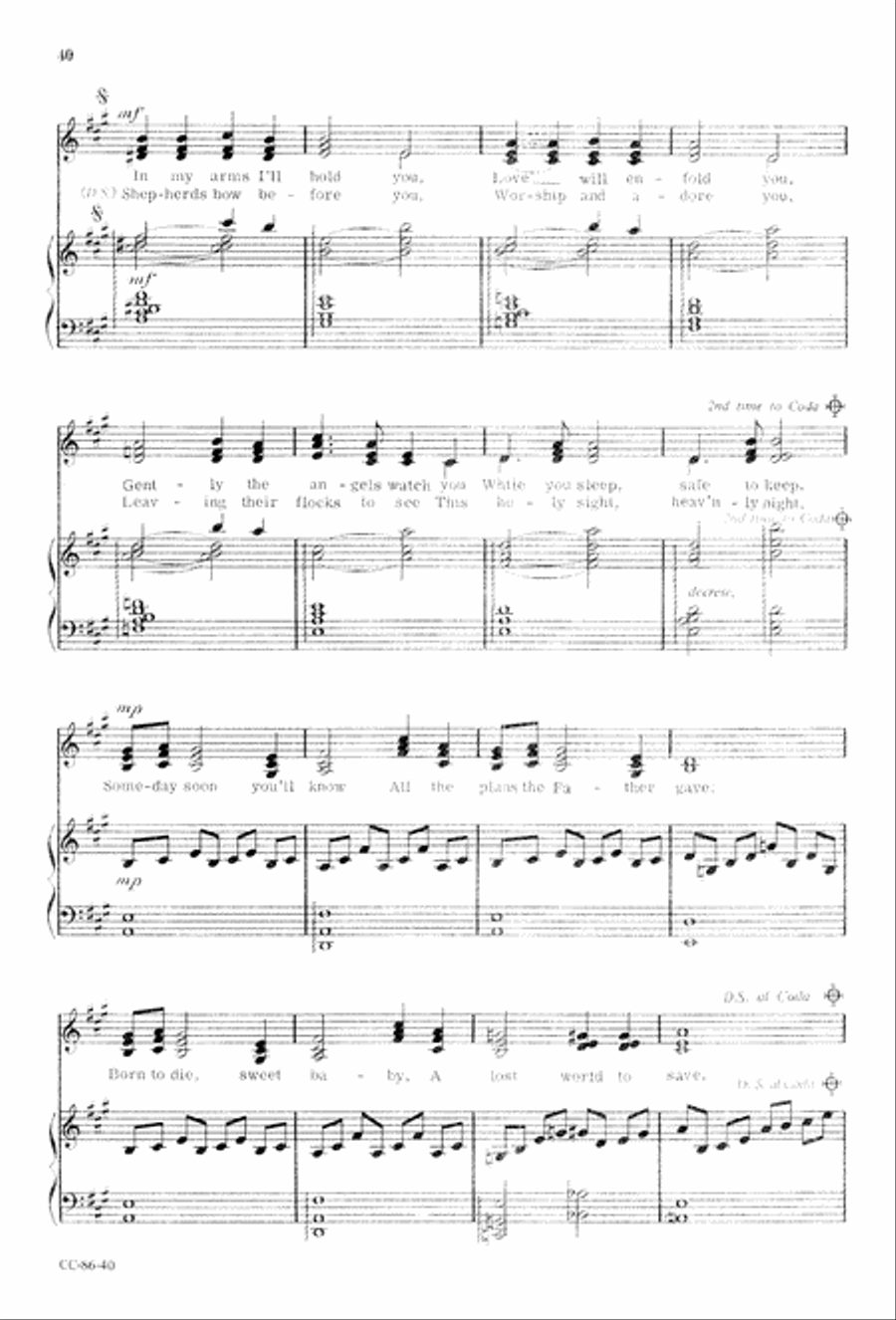 Angels' Song Angels' Song 4-Part scores gallery preview page 42