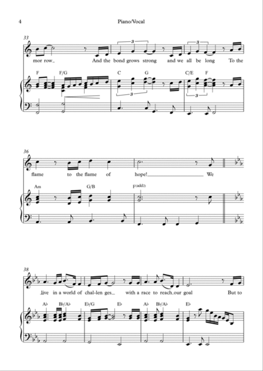 The Flame of Hope The Flame of Hope Voice scores gallery preview page 4