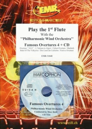 Book cover for Play The 1st Flute With The Philharmonic Wind Orchestra