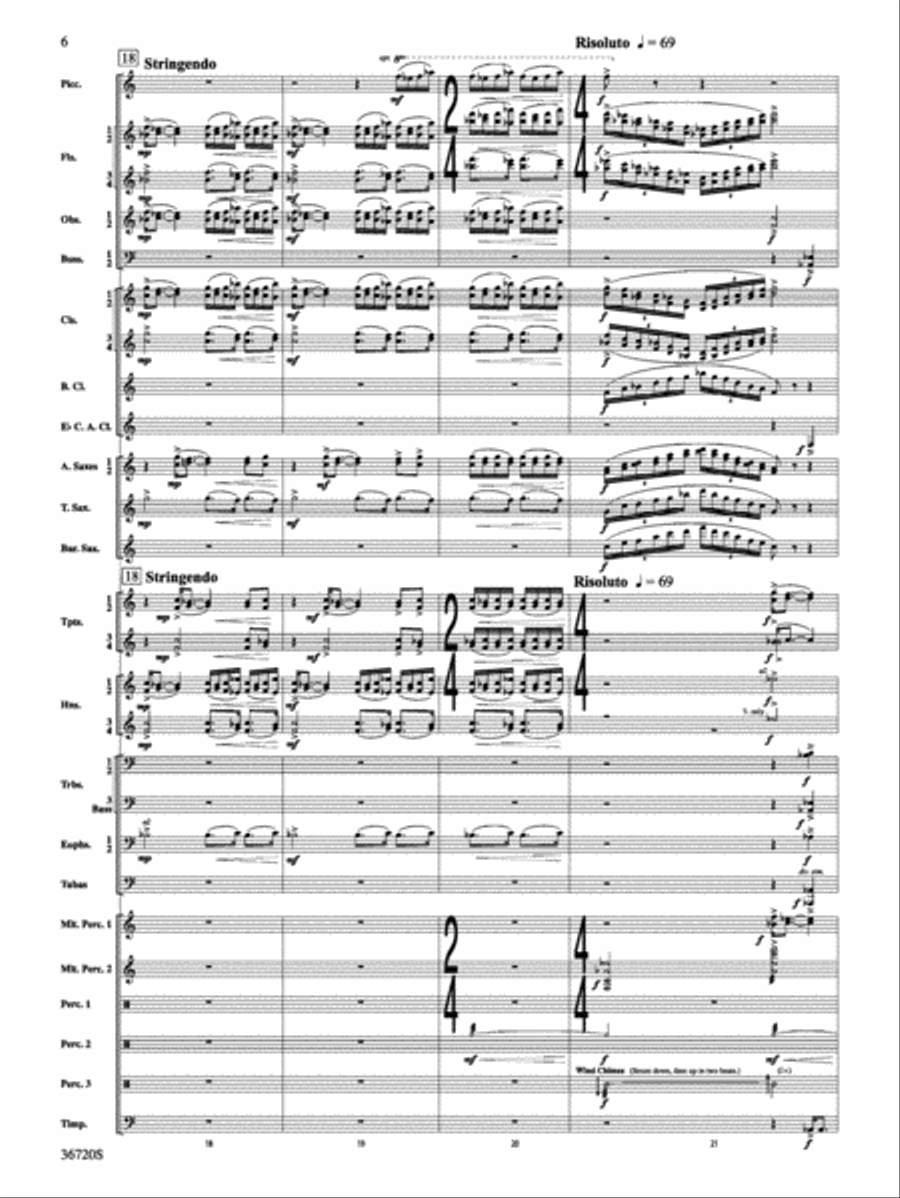 Tribute: Score Concert Band scores gallery preview page 6
