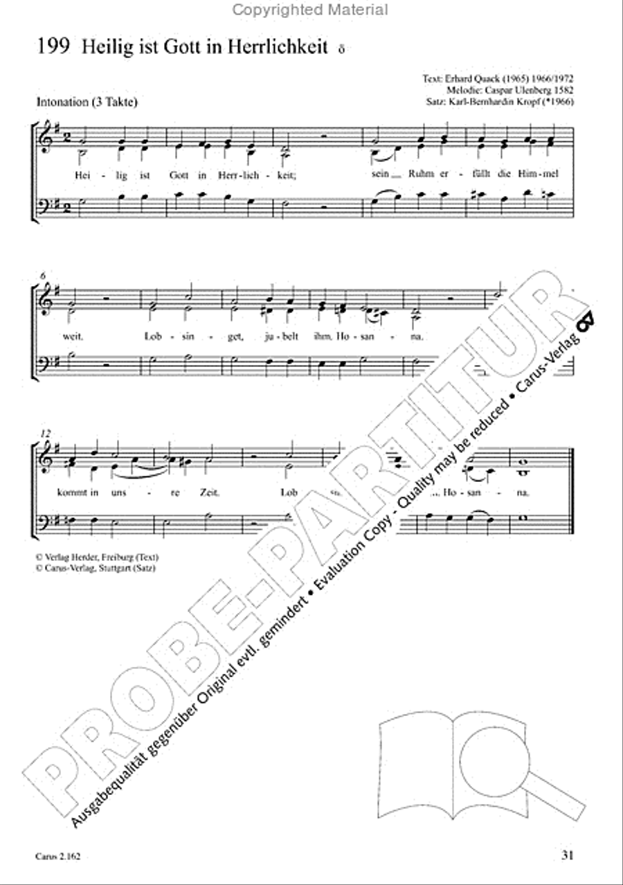Chorbuch Gotteslob SAM 3-Part scores gallery preview page 32