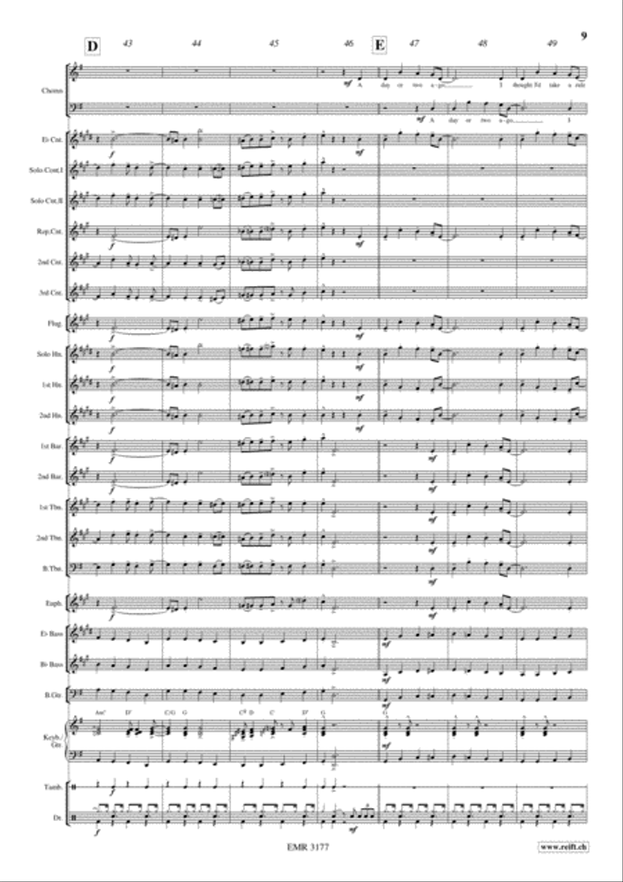 Swingle Bells Swingle Bells 4-Part scores gallery preview page 10