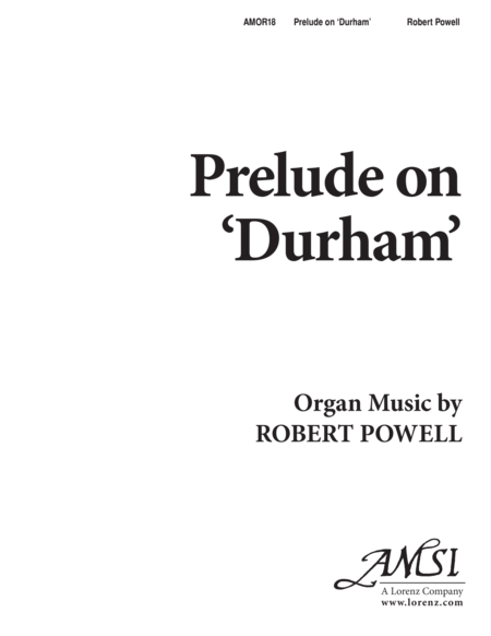 Prelude on 'Durham'