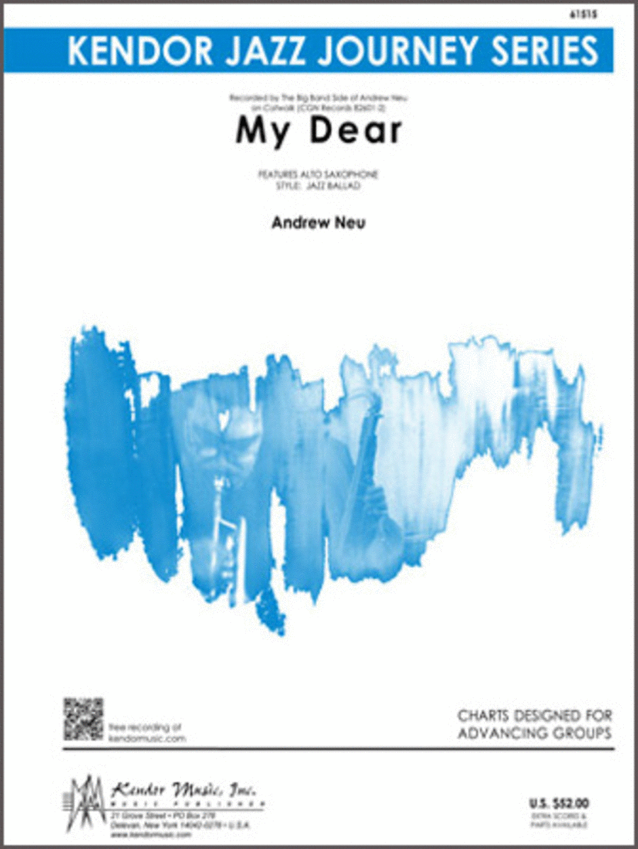 My Dear (Full Score) Jazz Ensemble scores gallery preview page 1