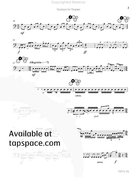 Overture for Timpani image number null