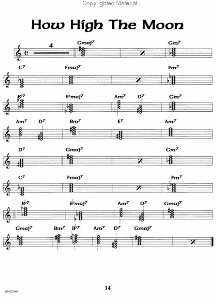 Stretchin' Out with Bass & Drums, Blues & Standards Piano scores gallery preview page 3