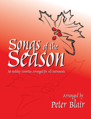 Book cover for Songs of the Season - Score