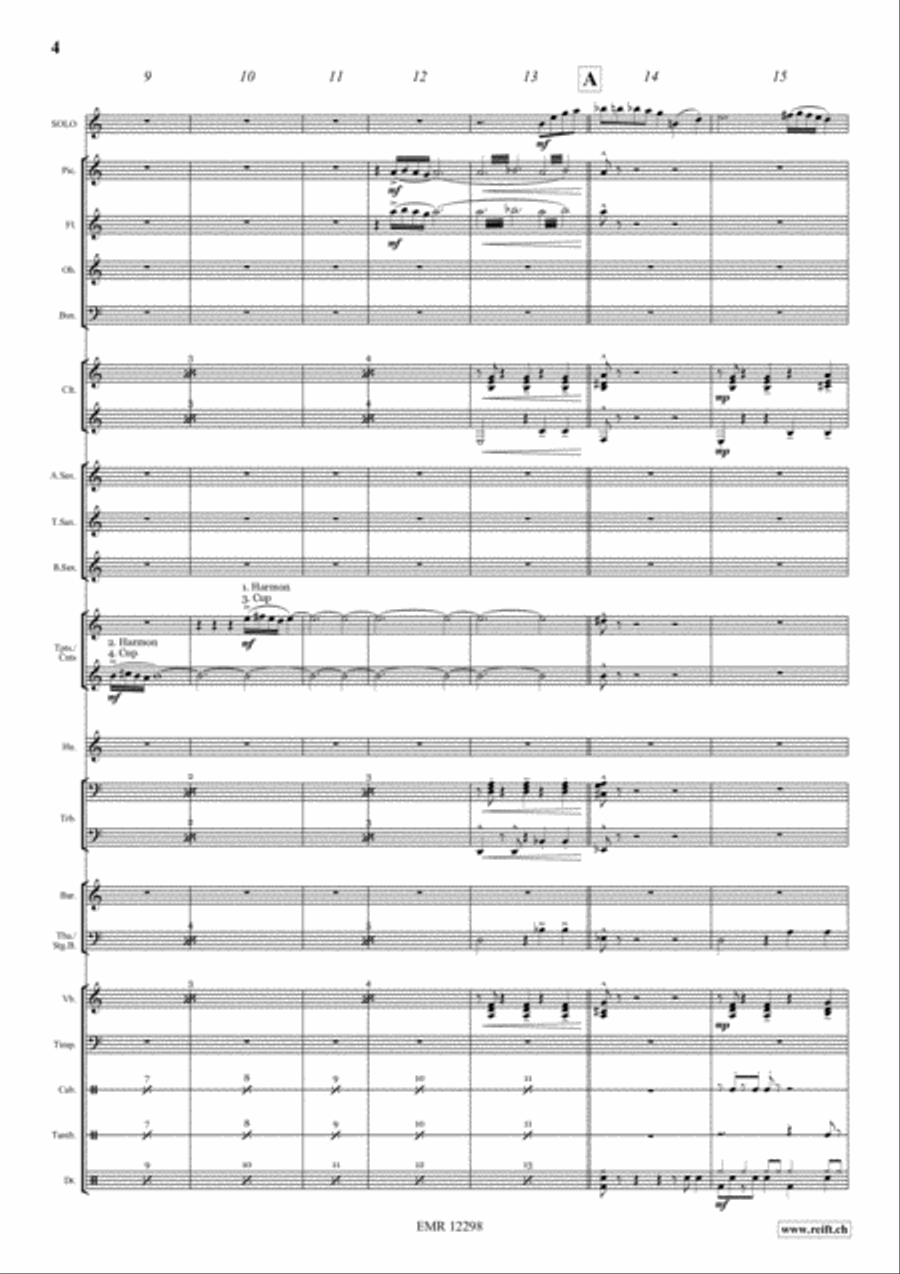 Take Five Concert Band scores gallery preview page 5
