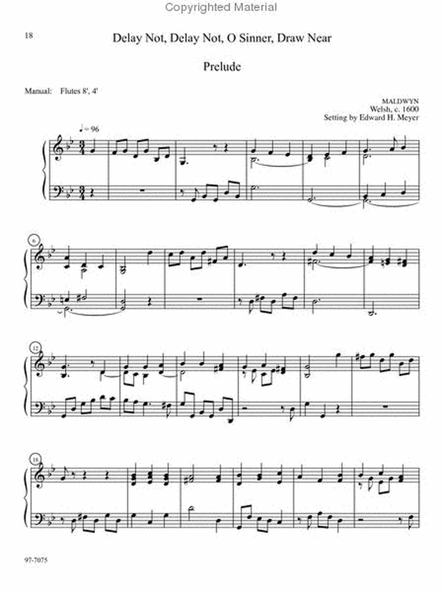 Seven Hymn Preludes And Harmonizations image number null