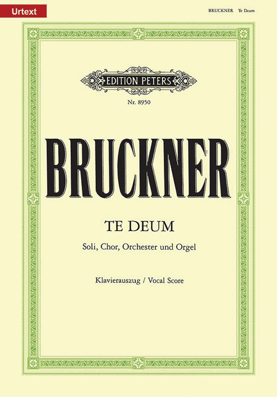 Te Deum (Vocal Score) 4-Part scores gallery preview page 1