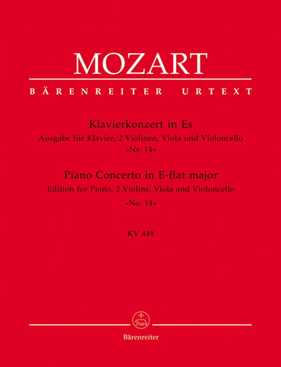 Concerto, No. 14 E flat major, KV 449